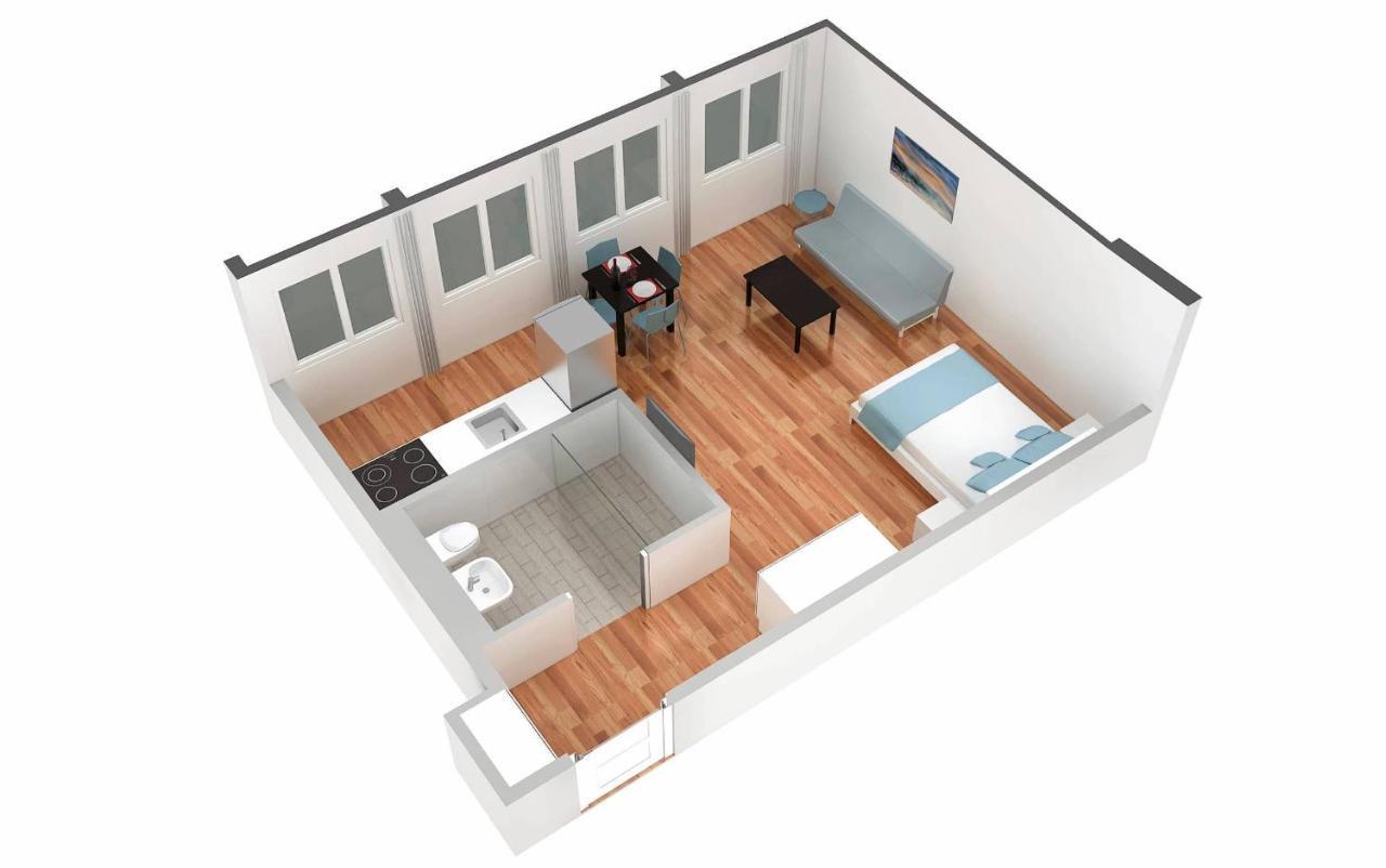 Hitrental Marktplatz Apartments バーゼル エクステリア 写真