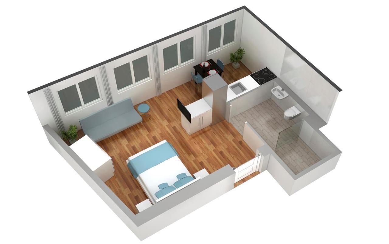 Hitrental Marktplatz Apartments バーゼル エクステリア 写真